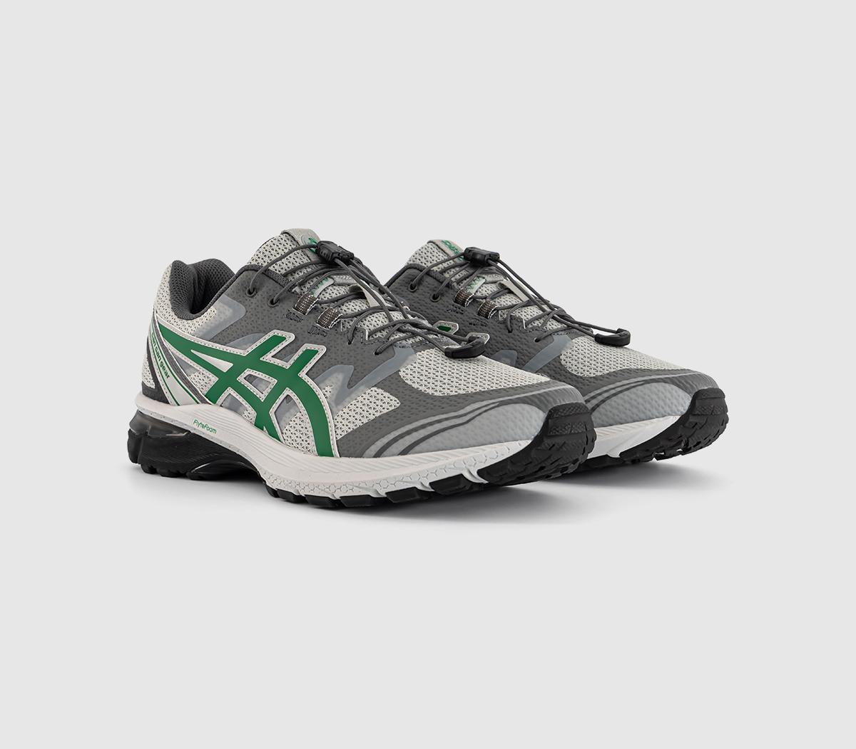 ASICSSansan Gear X Gel-Terrain TrainersGrey Violet Jolly Green