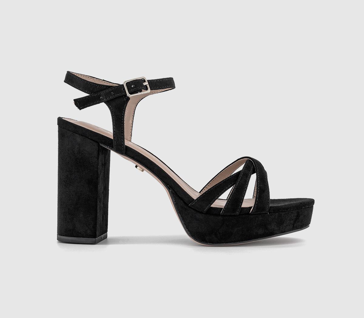 OFFICEHavana - Cross Over Platform SandalBlack