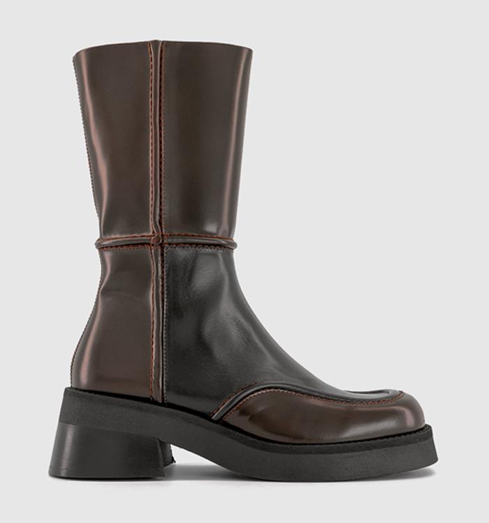 Miista Inne Boots Brown