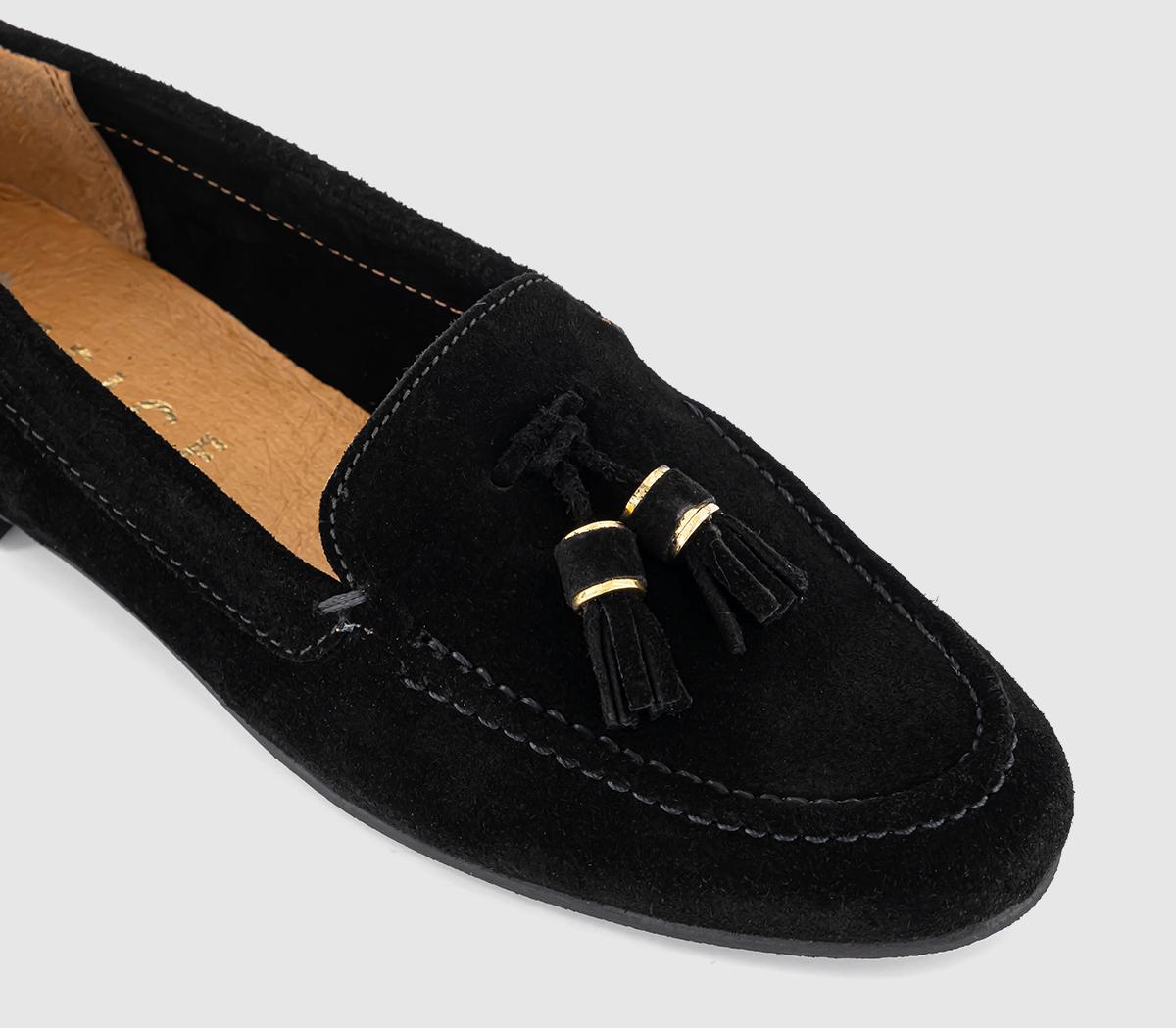 OFFICEFinty Tassel Loafers OFFICEFinty Tassel LoafersBlack Suede