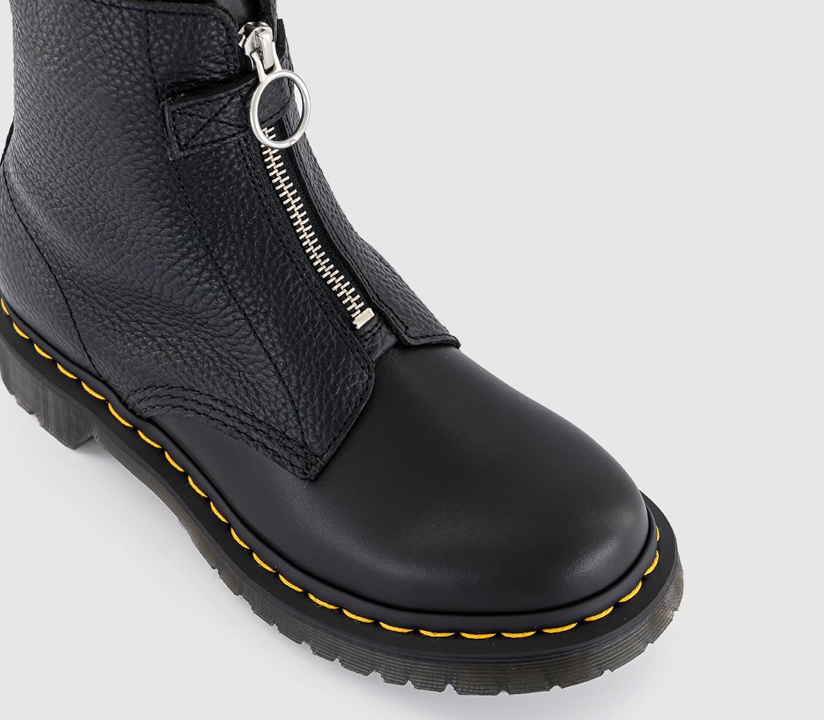 Dr. Martens1460 Front Zip Boots Dr. Martens1460 Front Zip BootsBlack