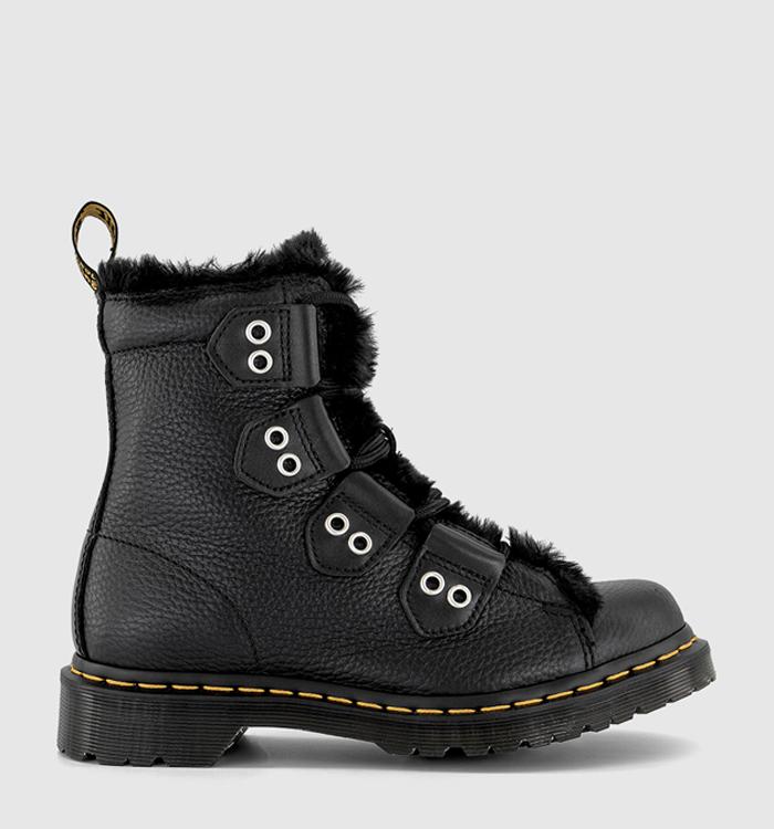 Dr. Martens 1460 Lace To Toe Boots Black