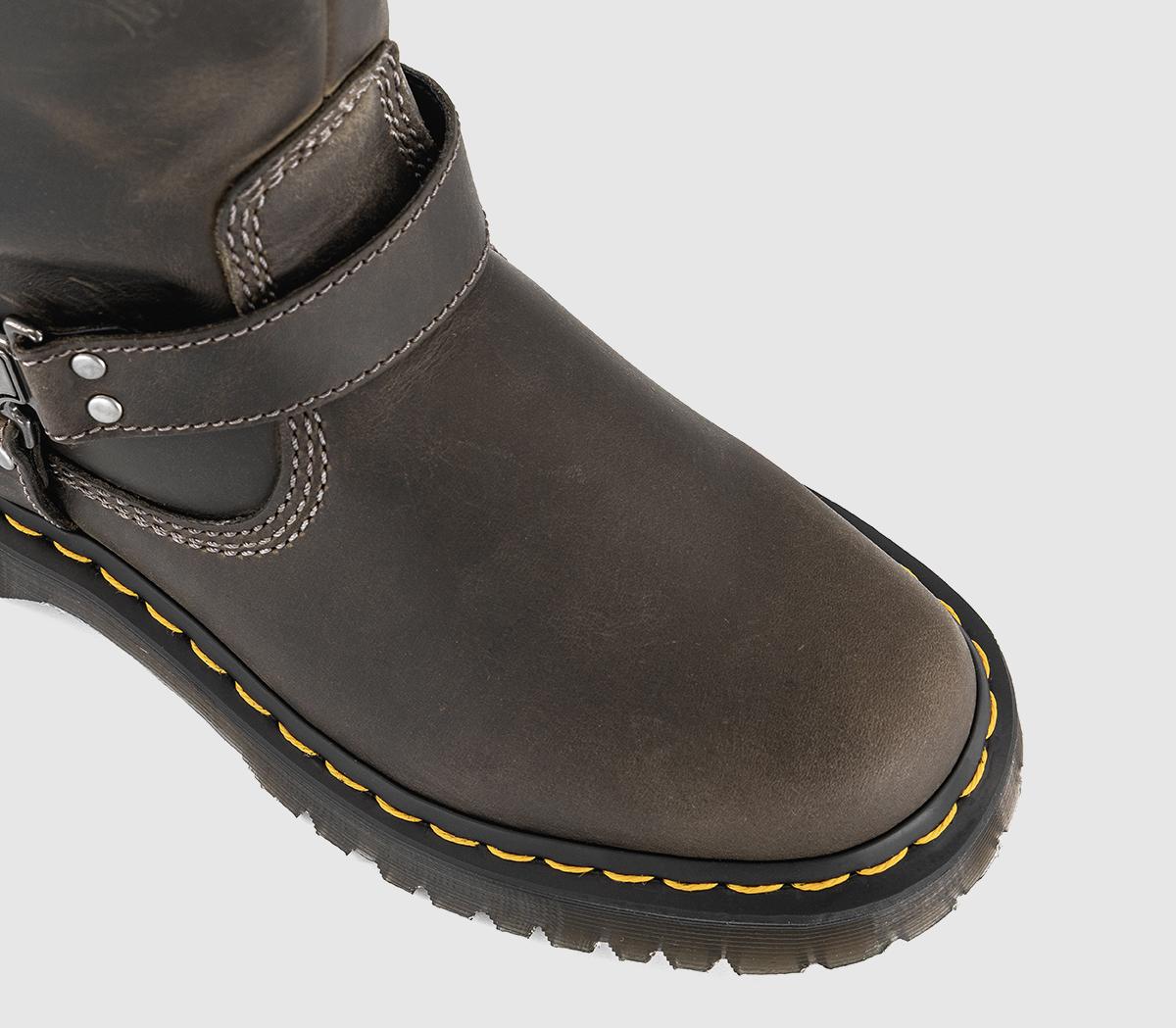 Dr. MartensAnistone Hi BootsCharcoal Grey Burnished