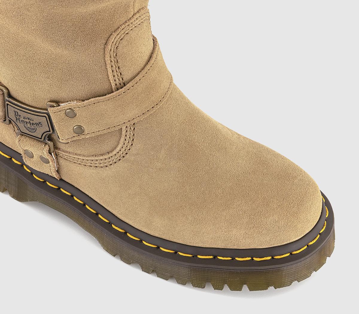 Dr. MartensAnistone Hi BootsSavannah Tan Suede