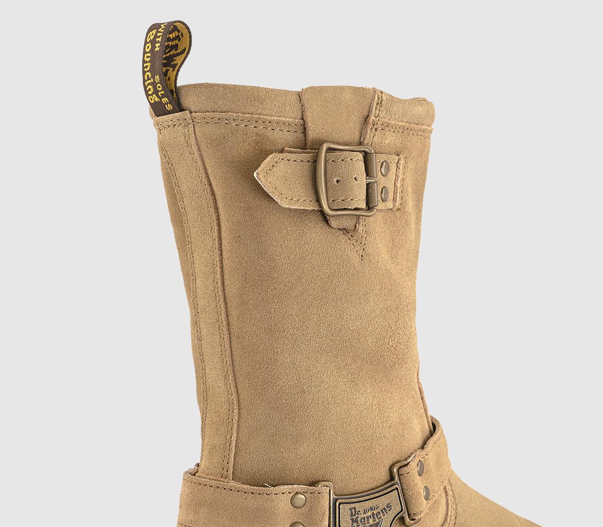 Dr. MartensAnistone Hi BootsSavannah Tan Suede