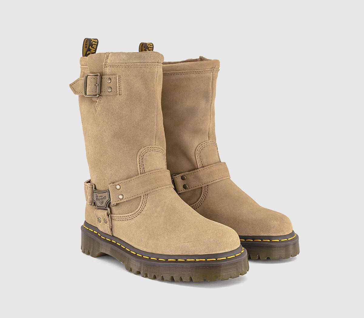 Dr. MartensAnistone Hi BootsSavannah Tan Suede