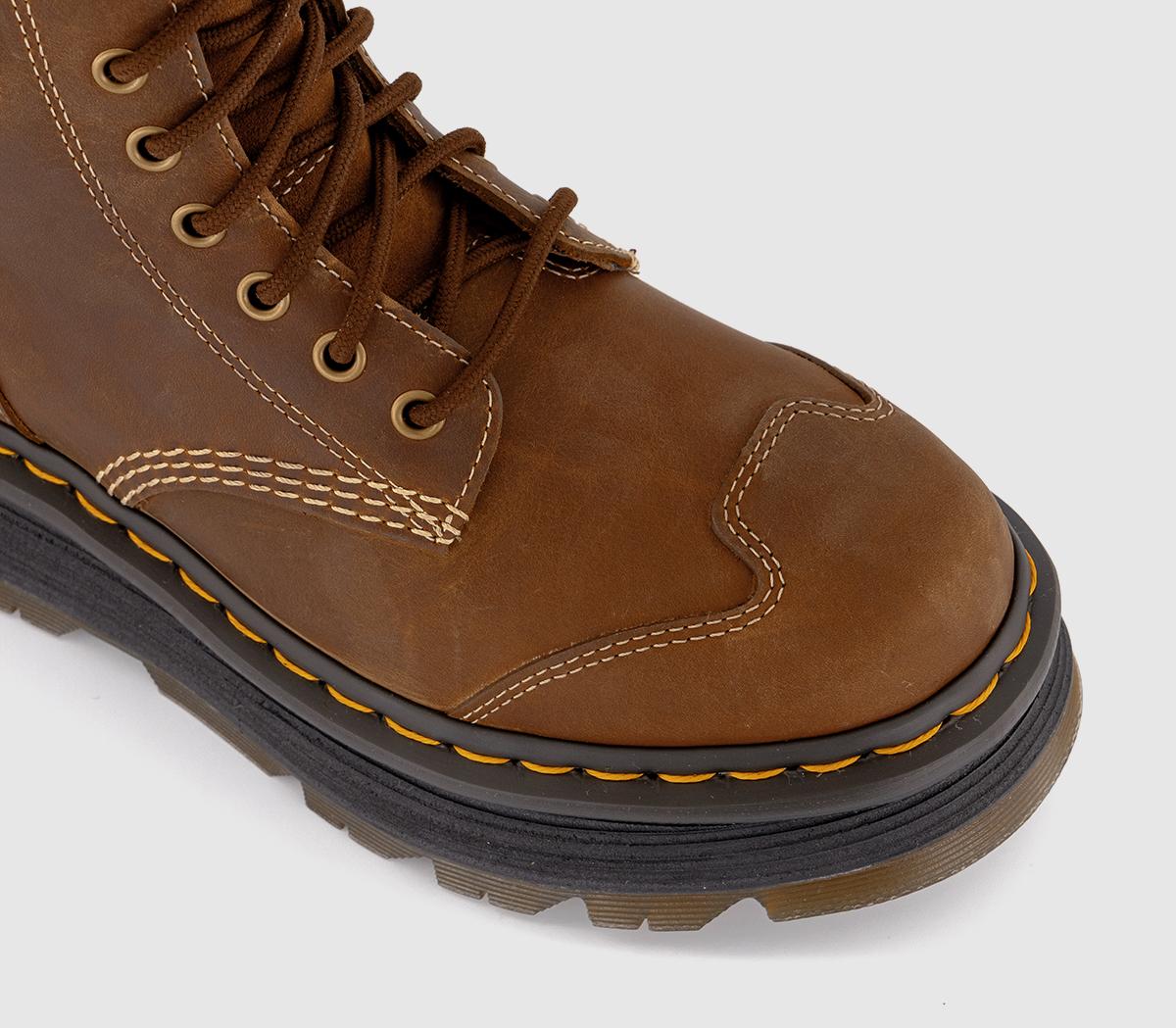 Dr. MartensZebzag 8 Tie Boots Dr. MartensZebzag 8 Tie BootsClassic Tan