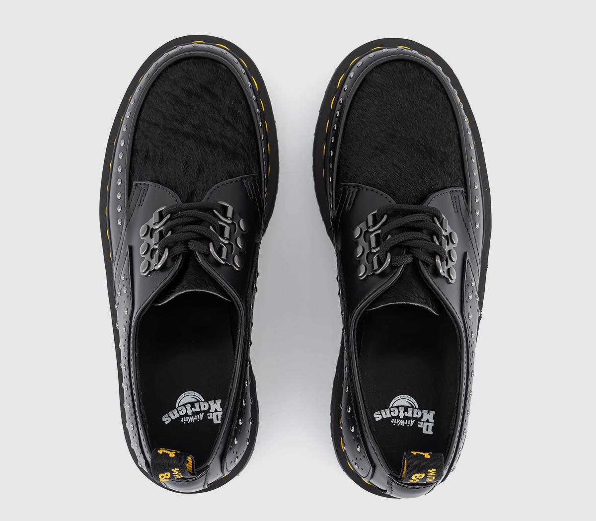 Dr. MartensRamsey Quad ShoesBlack Classic Hair On