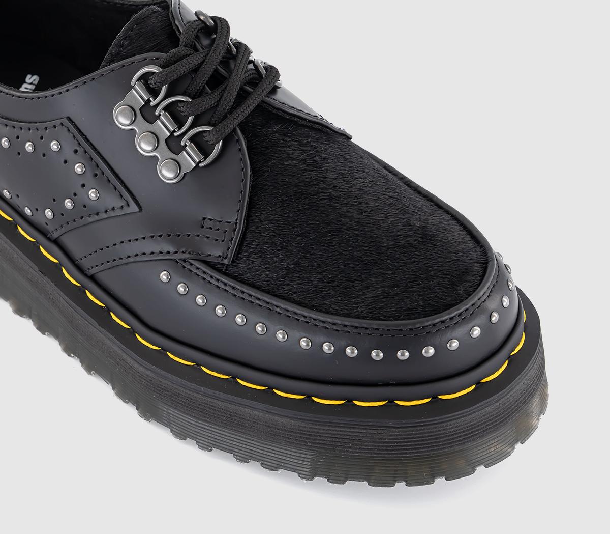 Dr. MartensRamsey Quad ShoesBlack Classic Hair On