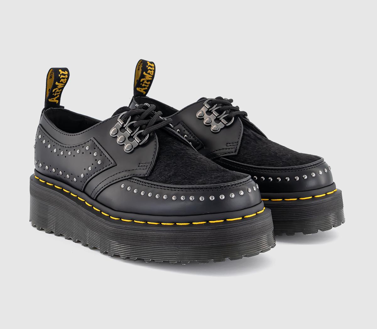 Dr. MartensRamsey Quad Shoes Dr. MartensRamsey Quad ShoesBlack Classic Hair On