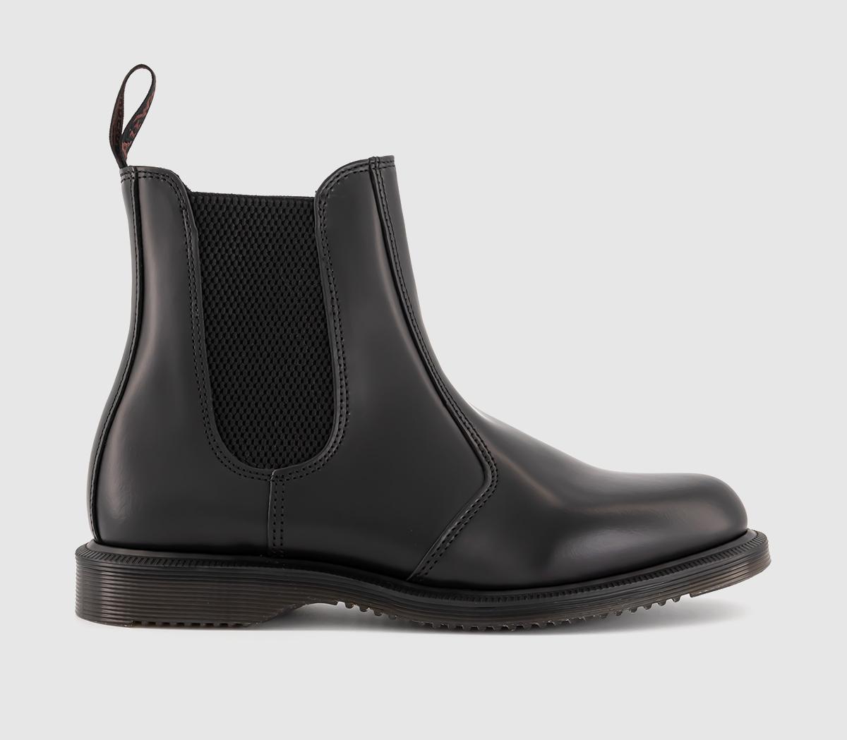 Dr. Martens Womens Flora Chelsea Boots Black, 5