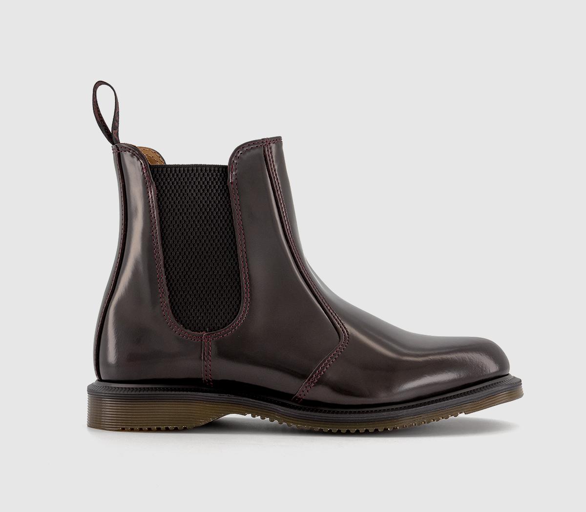 Dr. MartensFlora Chelsea BootsCherry Red Arcadia