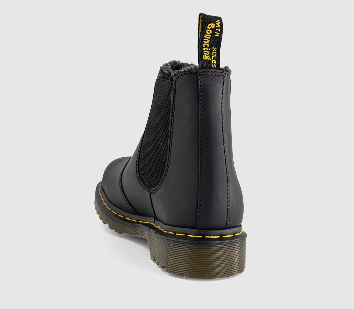 Dr. Martens2976 Wl Chelsea BootsBlack Crazy Horse