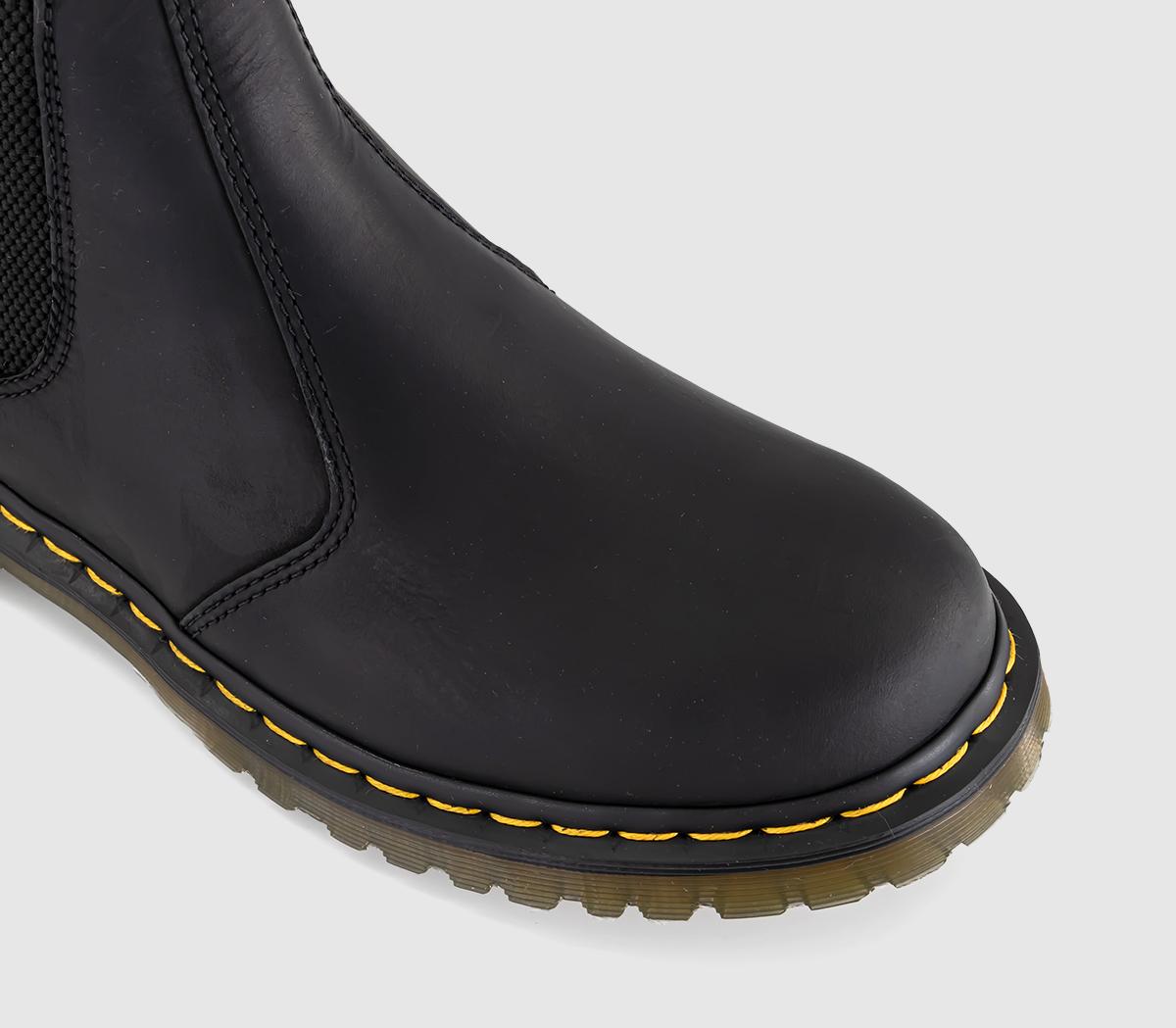 Dr. Martens2976 Wl Chelsea BootsBlack Crazy Horse