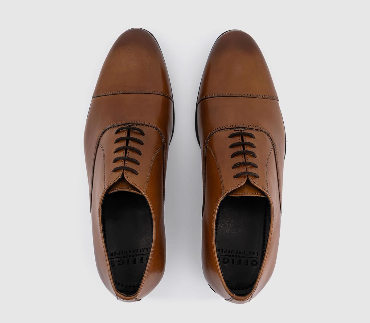 OFFICEMagic Toecap Oxford ShoesTan Leather