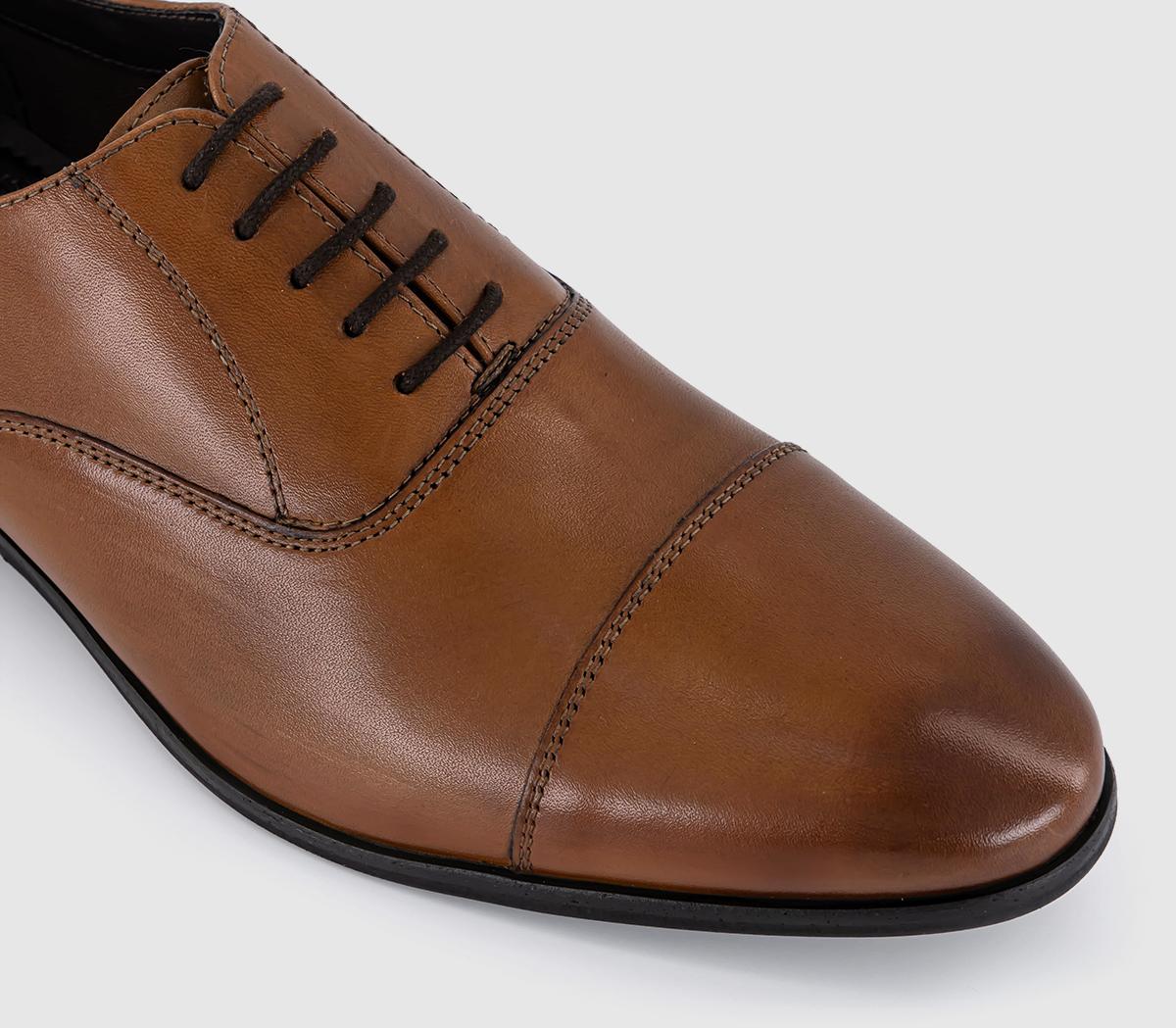OFFICEMagic Toecap Oxford ShoesTan Leather