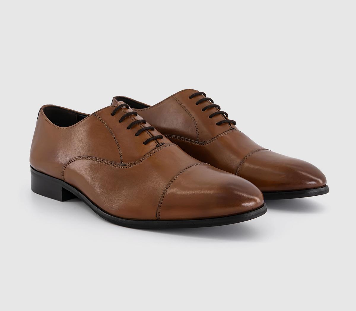 OFFICEMagic Toecap Oxford ShoesTan Leather