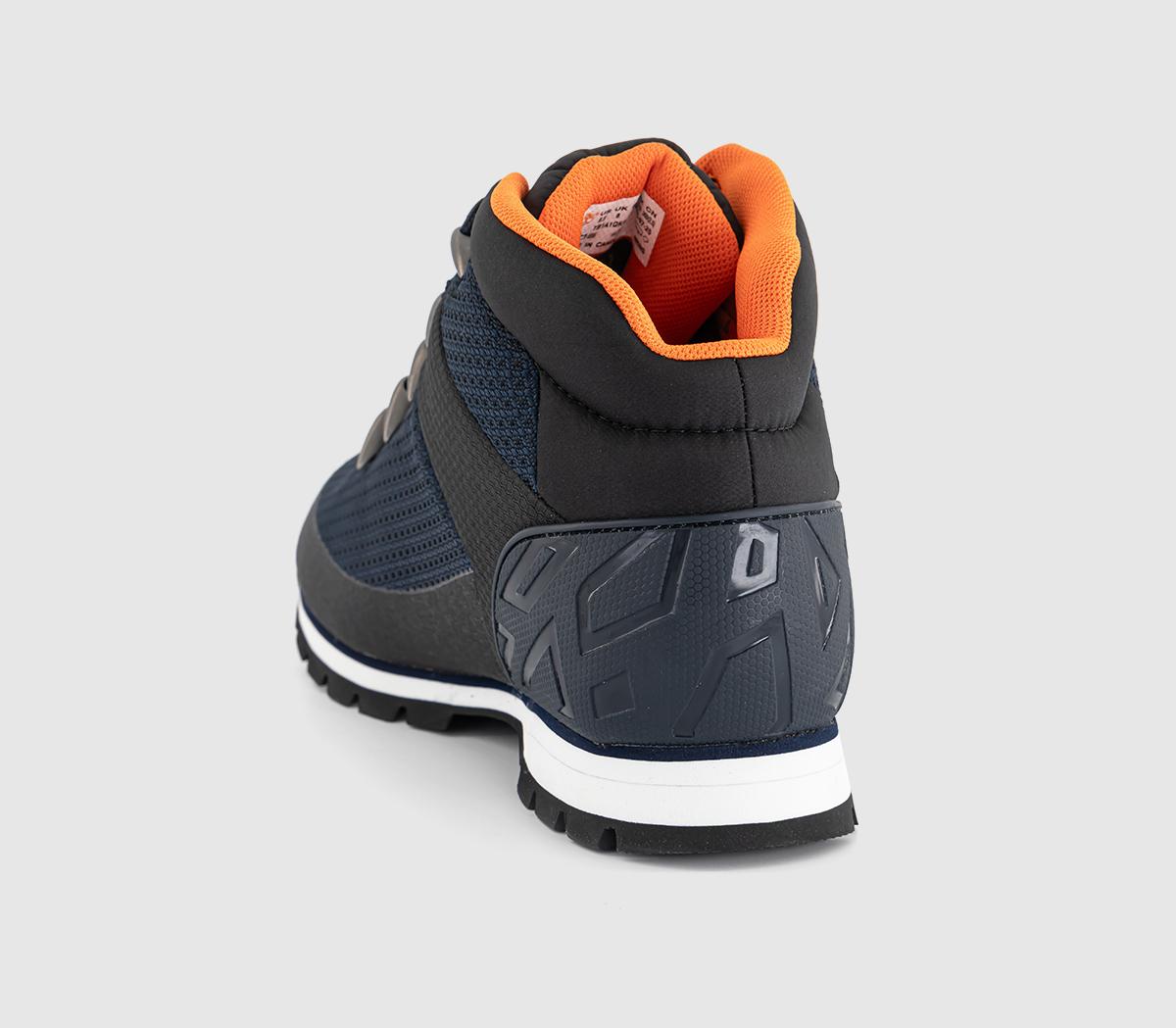 timberland boot and nike trainer