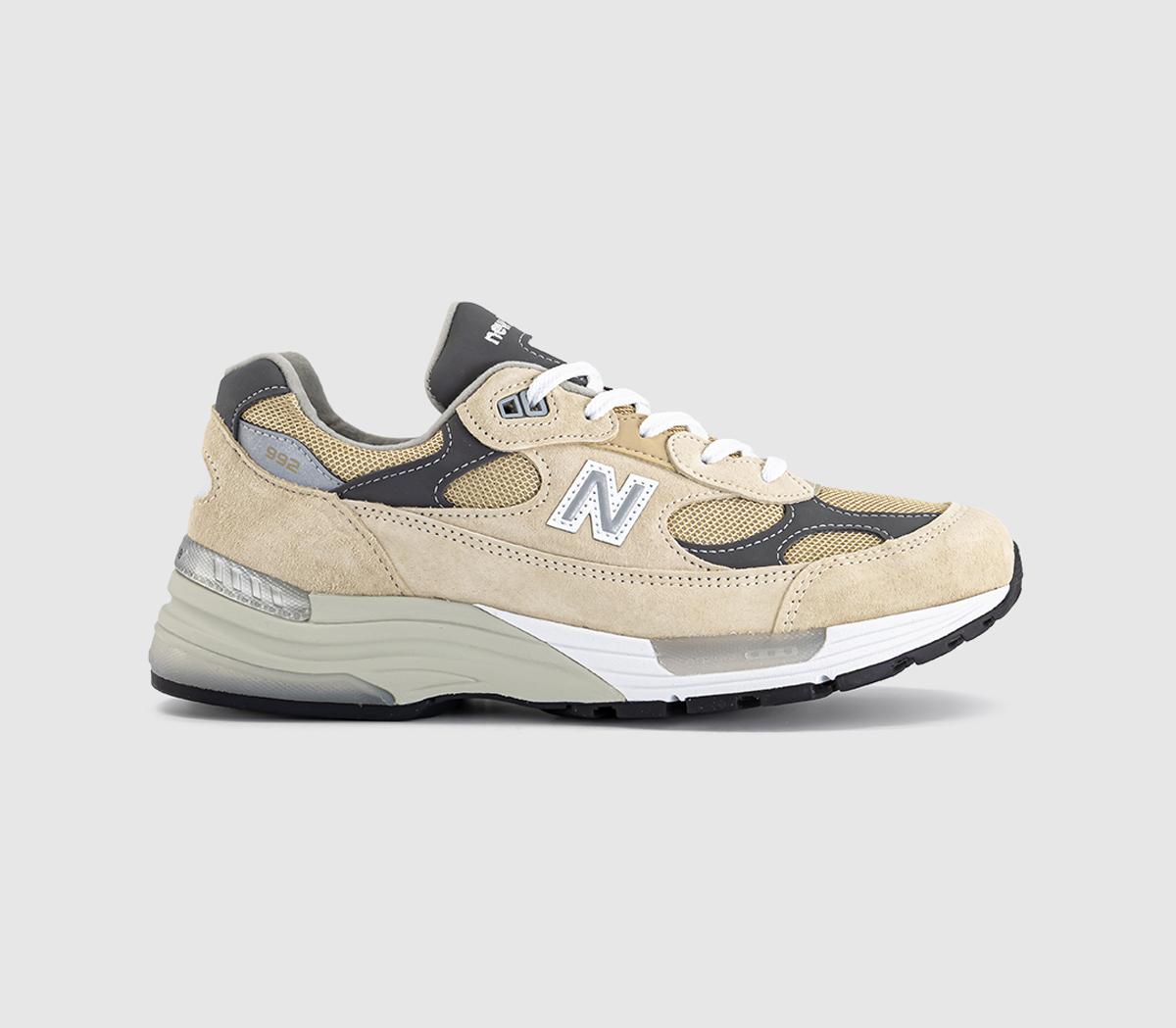 New Balance992 'Made in USA' TrainersTan Beige