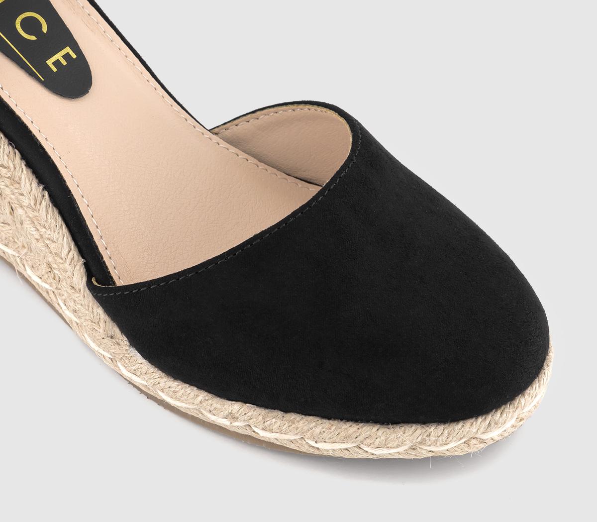 espadrille heels closed toe