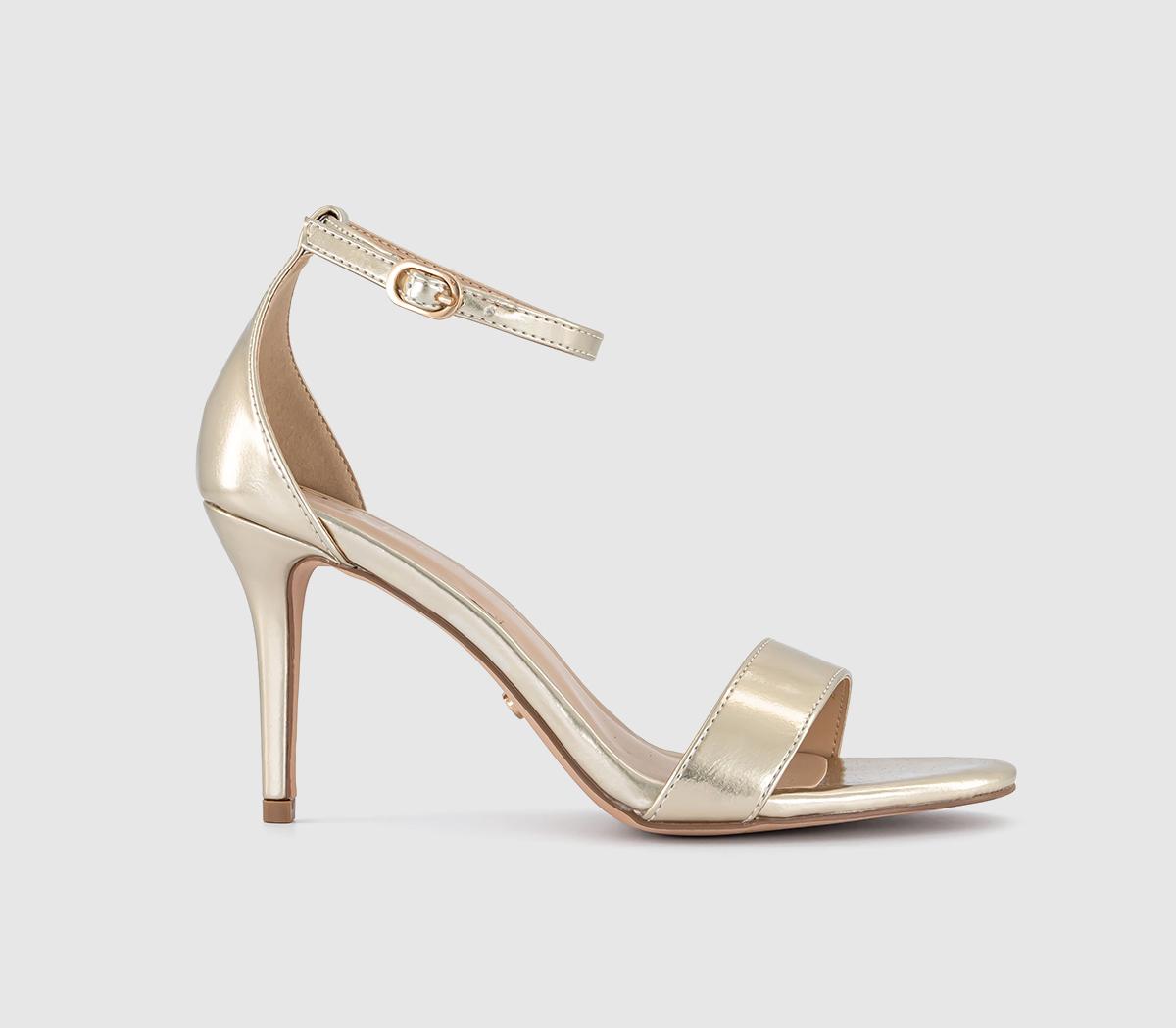 OFFICEHighly Two Part Heeled SandalsGold