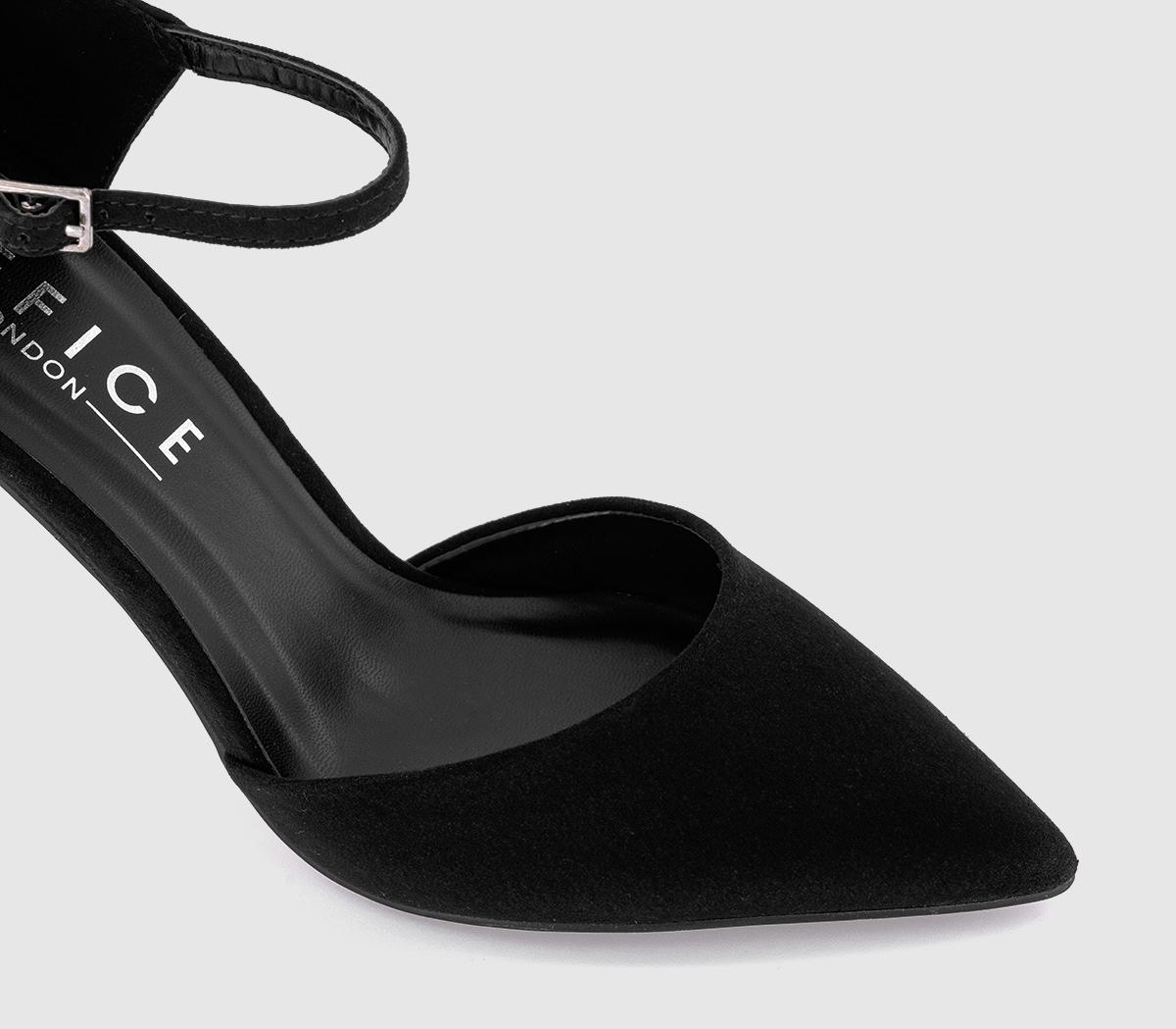 OFFICEHide Out Two Part Court Heels OFFICEHide Out Two Part Court HeelsBlack