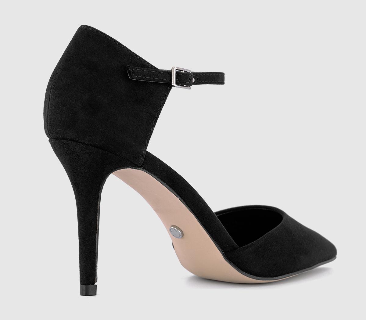 OFFICEHide Out Two Part Court Heels OFFICEHide Out Two Part Court HeelsBlack