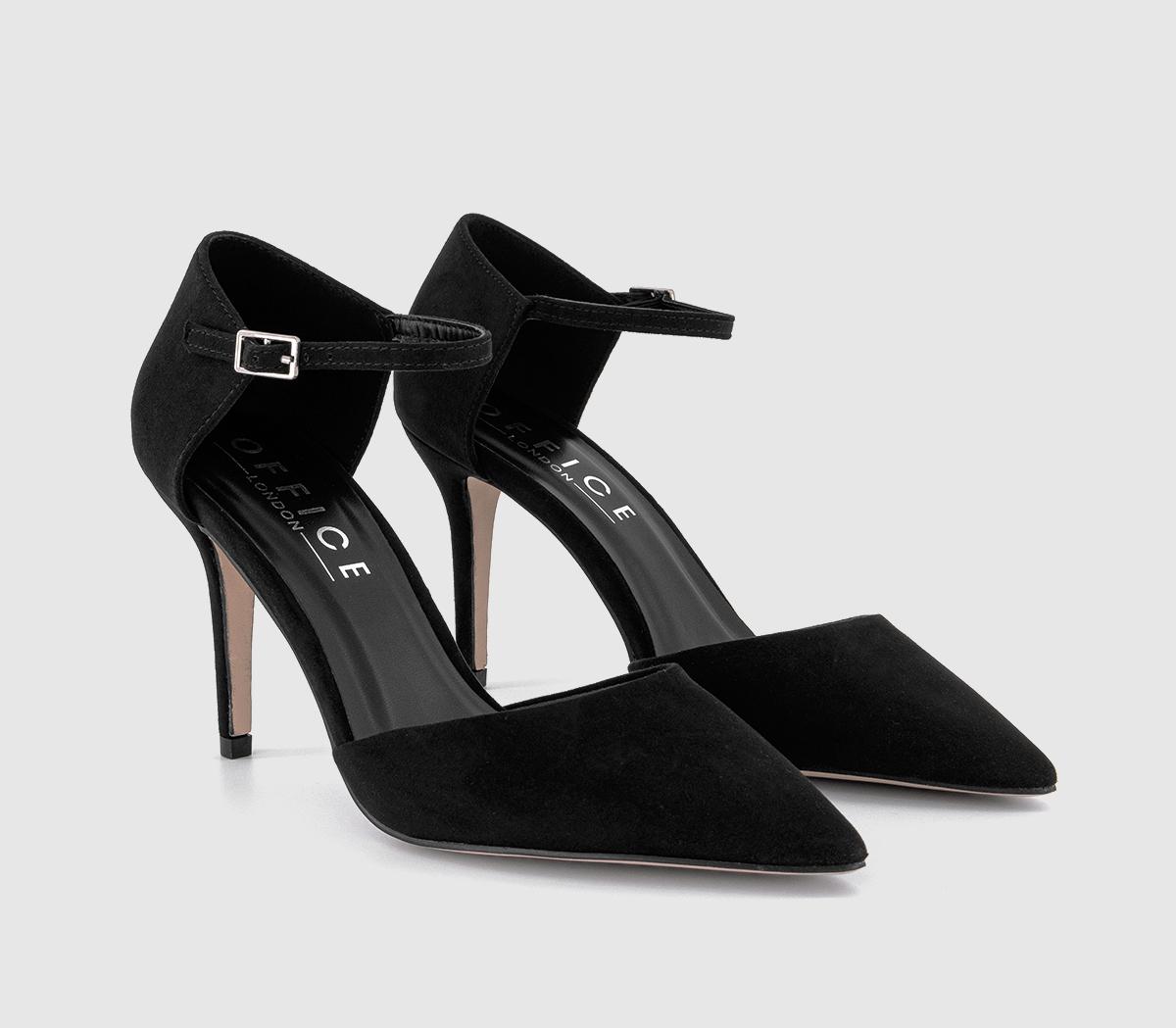 OFFICEHide Out Two Part Court Heels OFFICEHide Out Two Part Court HeelsBlack
