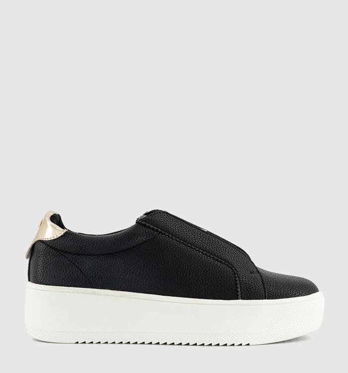 Black dressy trainers hotsell