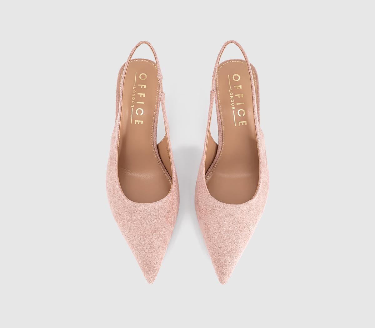 OFFICEMillion Slingback Kitten HeelsPink