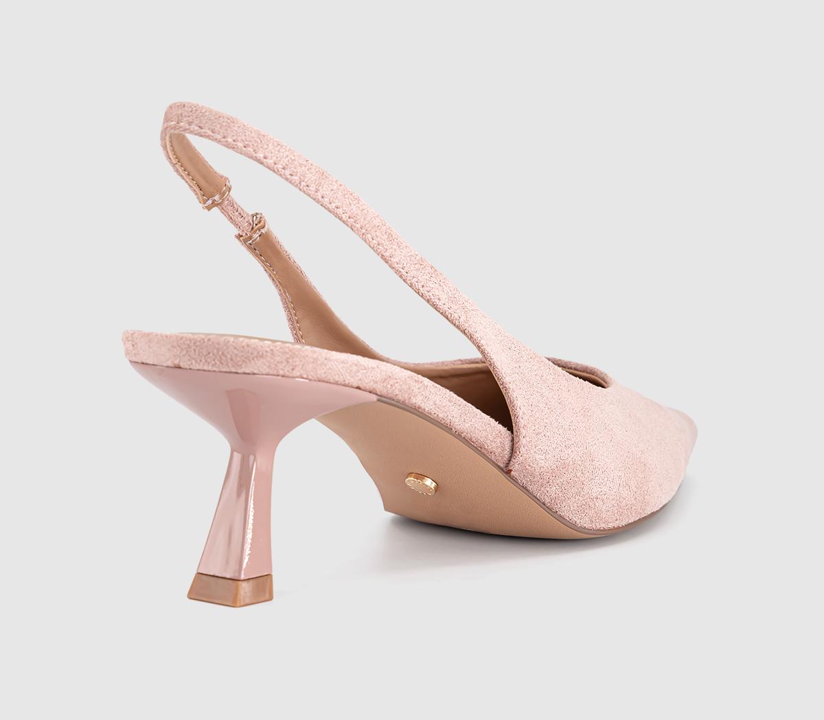 OFFICEMillion Slingback Kitten HeelsPink