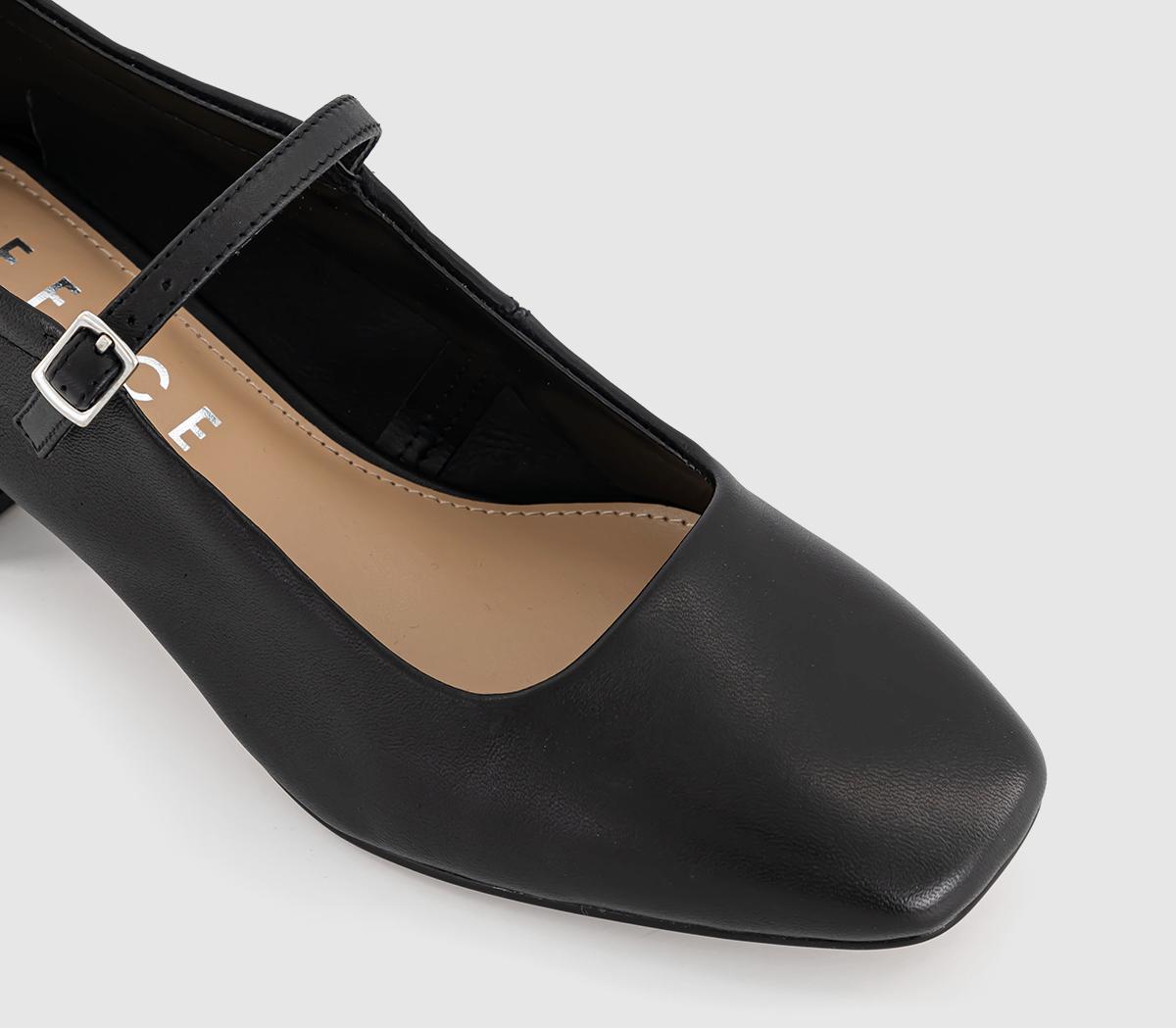 OFFICEMessage Unlined Mary Jane Heels OFFICEMessage Unlined Mary Jane HeelsBlack Leather