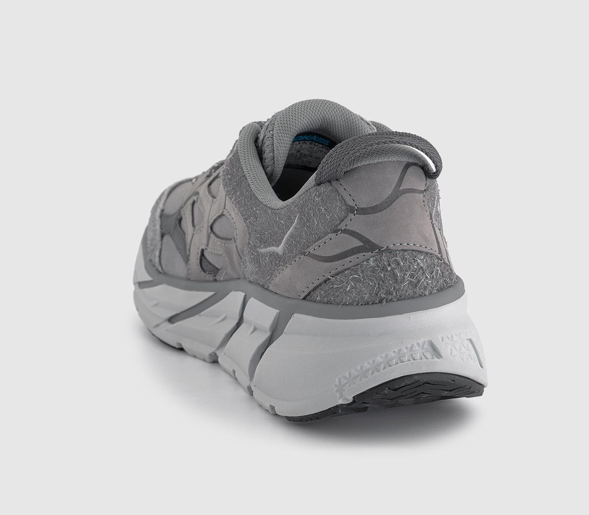HOKAClifton L TrainersGalactic Grey Satellite Grey
