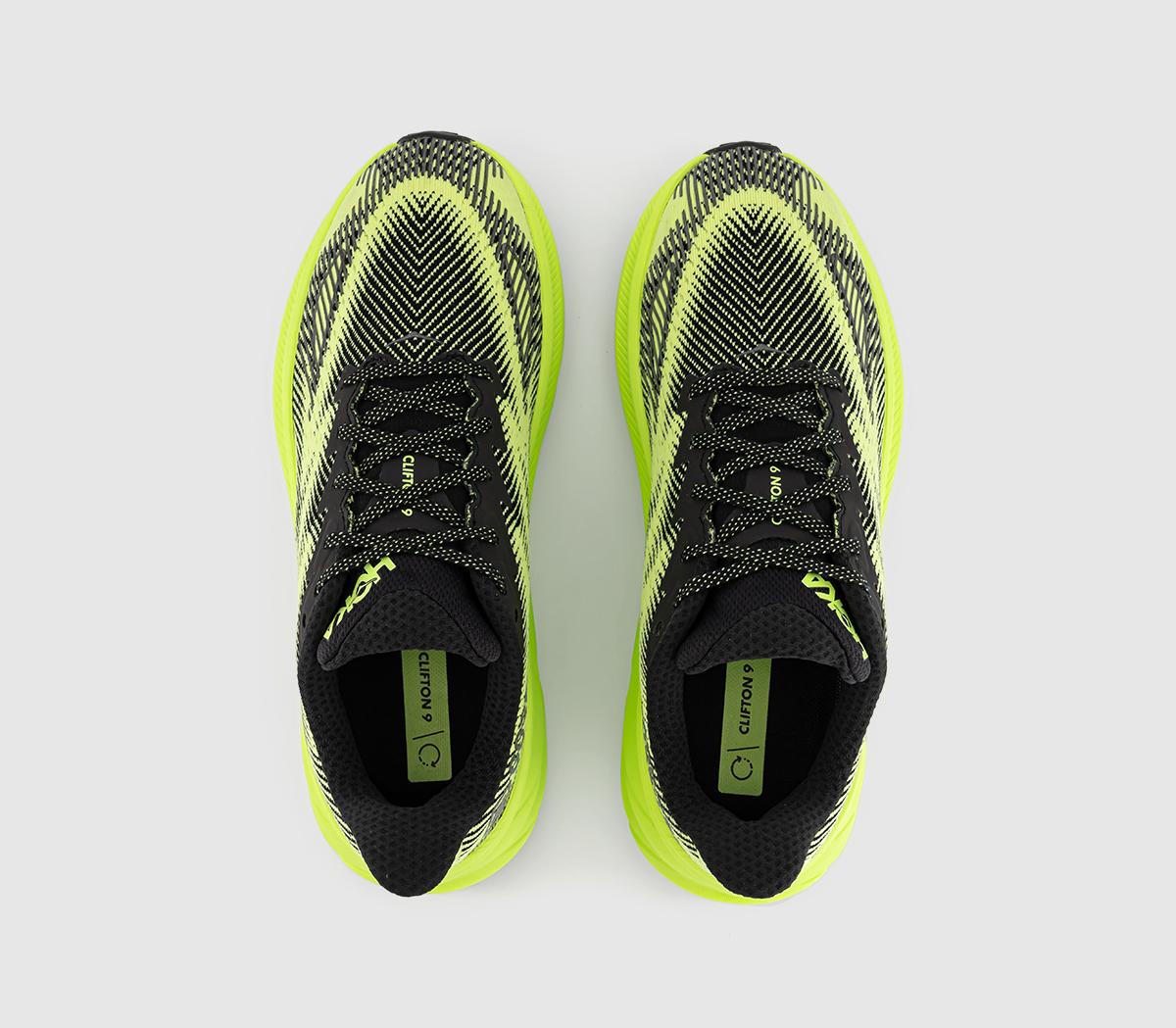 HOKAClifton 9 GtxBlack Lettuce