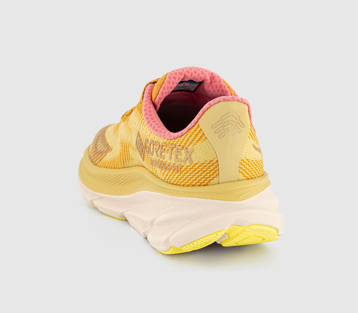 HOKAClifton 9 GTX TrainersVarsity Yellow Vanilla