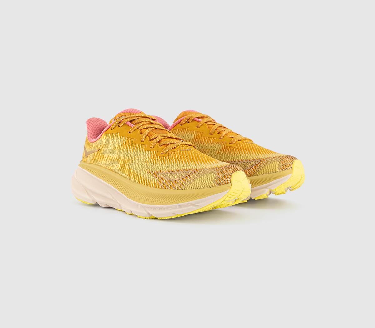 HOKAClifton 9 GTX TrainersVarsity Yellow Vanilla