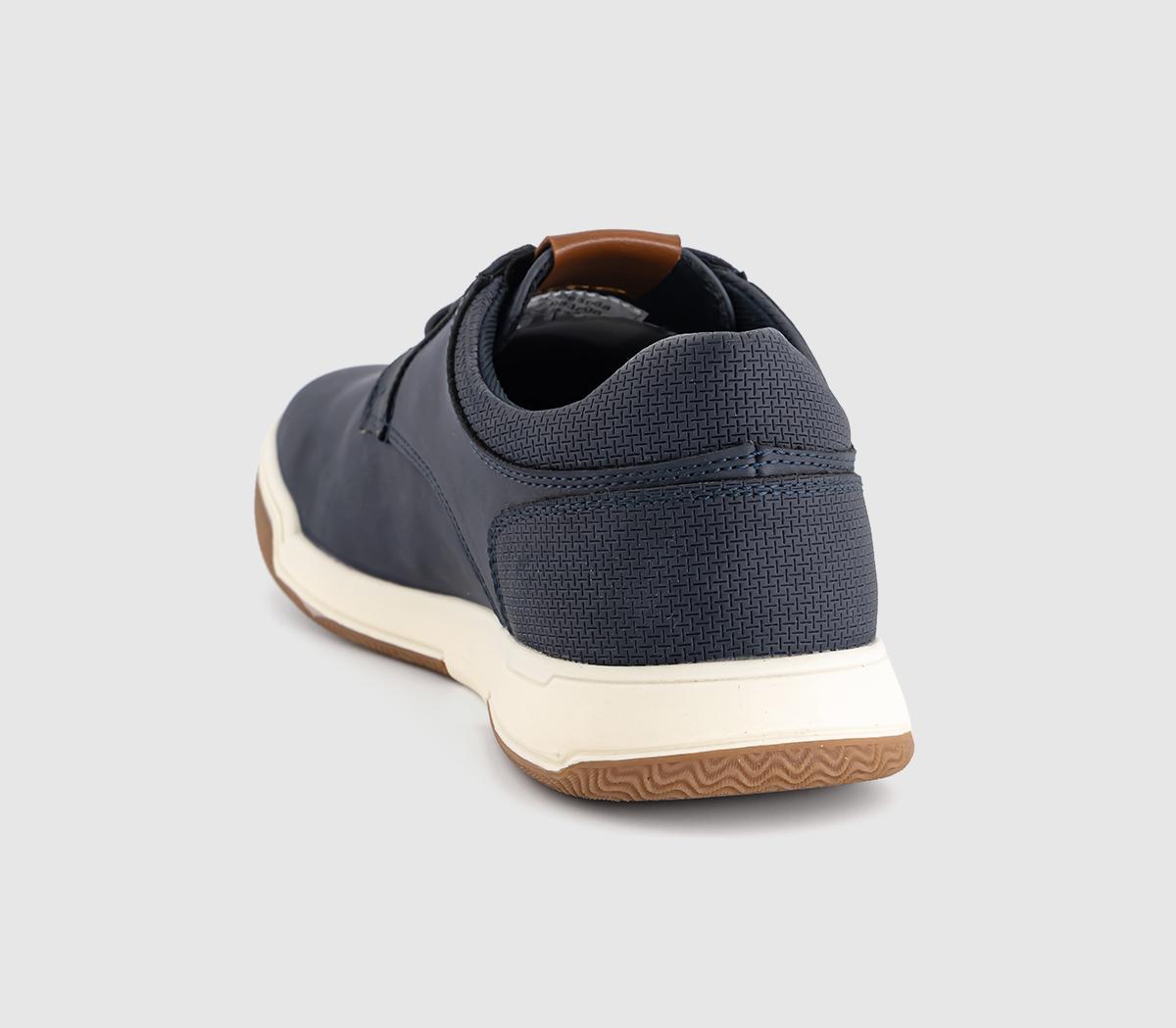 OFFICEClaude Hybrid Wedge Laceup ShoesNavy