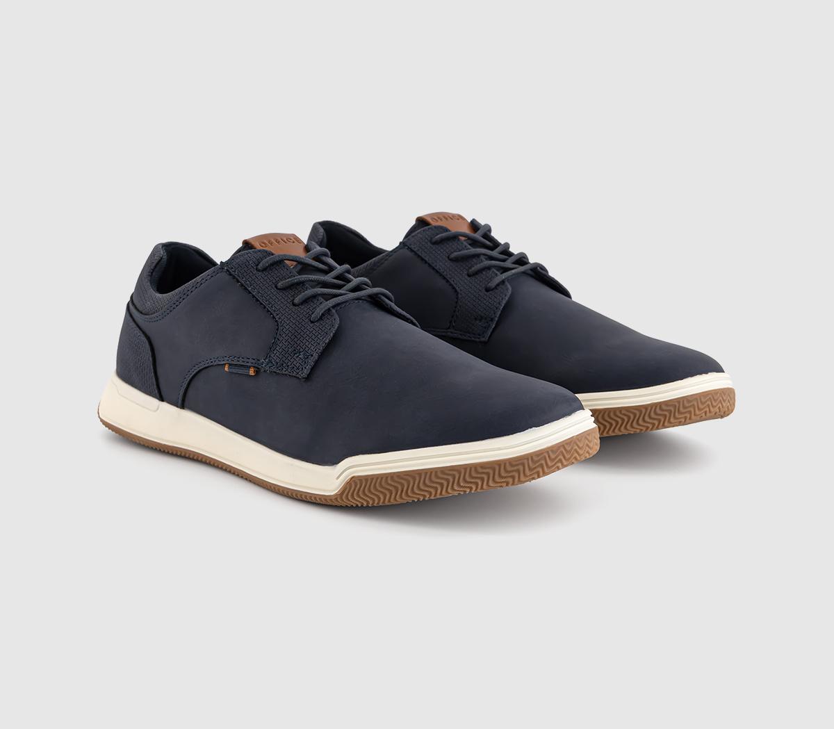 OFFICEClaude Hybrid Wedge Laceup ShoesNavy