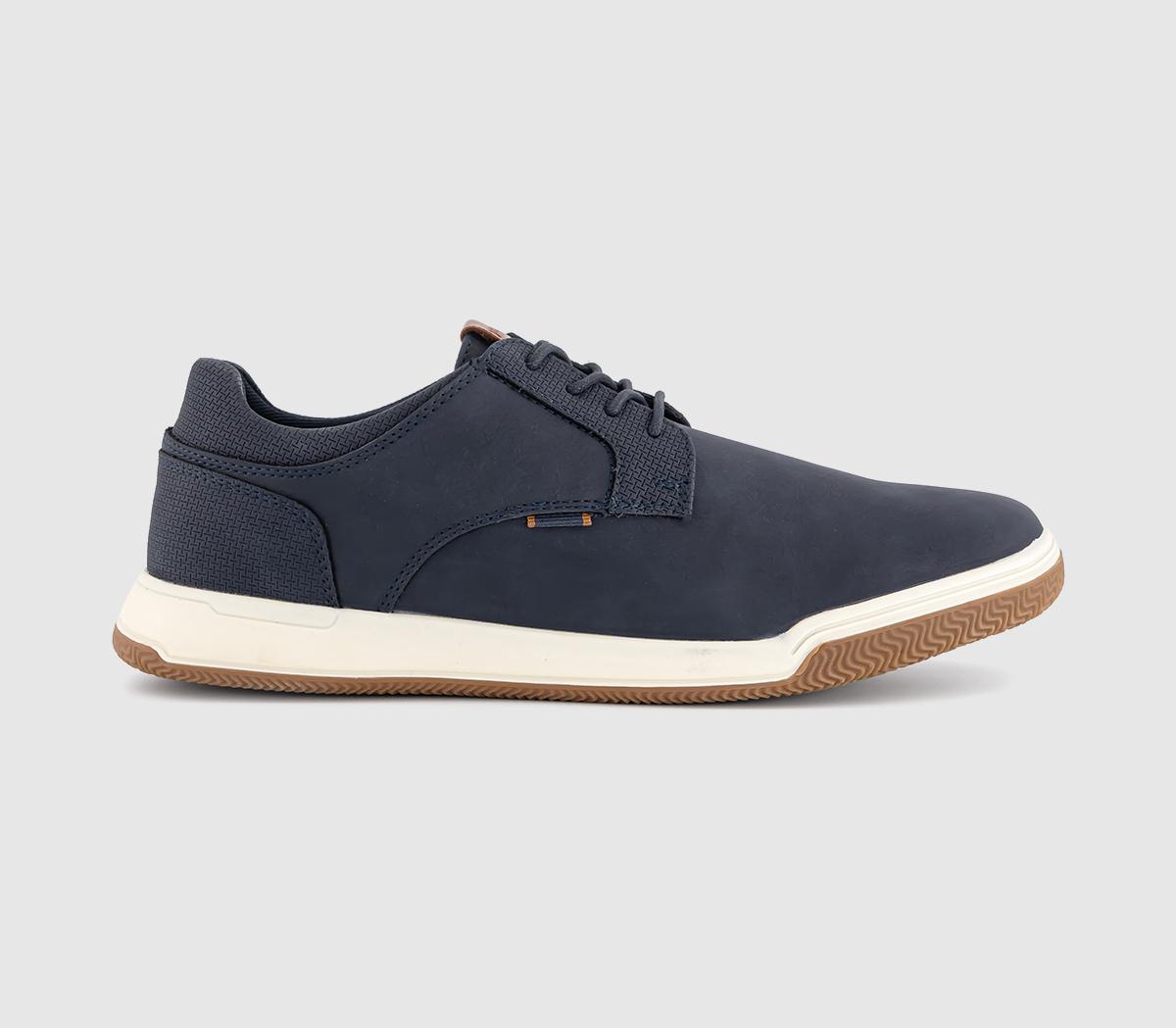 OFFICEClaude Hybrid Wedge Laceup ShoesNavy