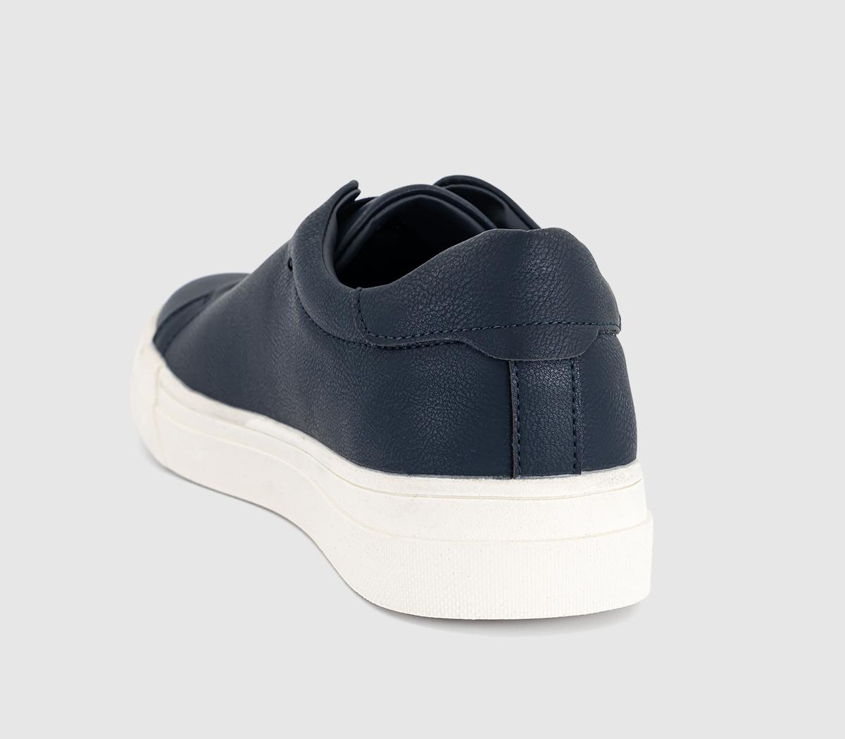 OFFICECornell Laceless Sneakers OFFICECornell Laceless SneakersNavy