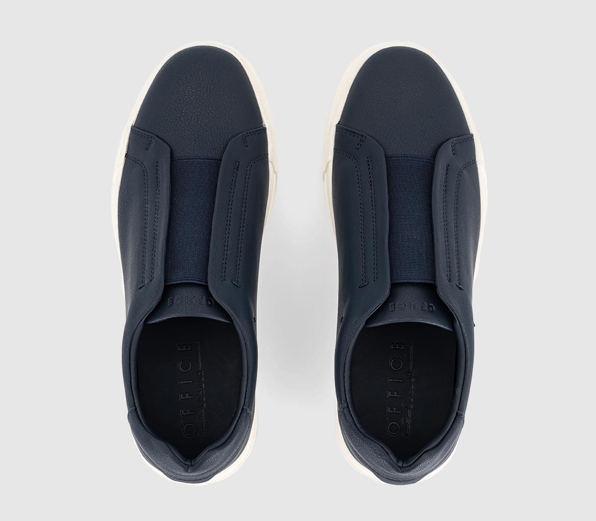 OFFICECornell Laceless Sneakers OFFICECornell Laceless SneakersNavy