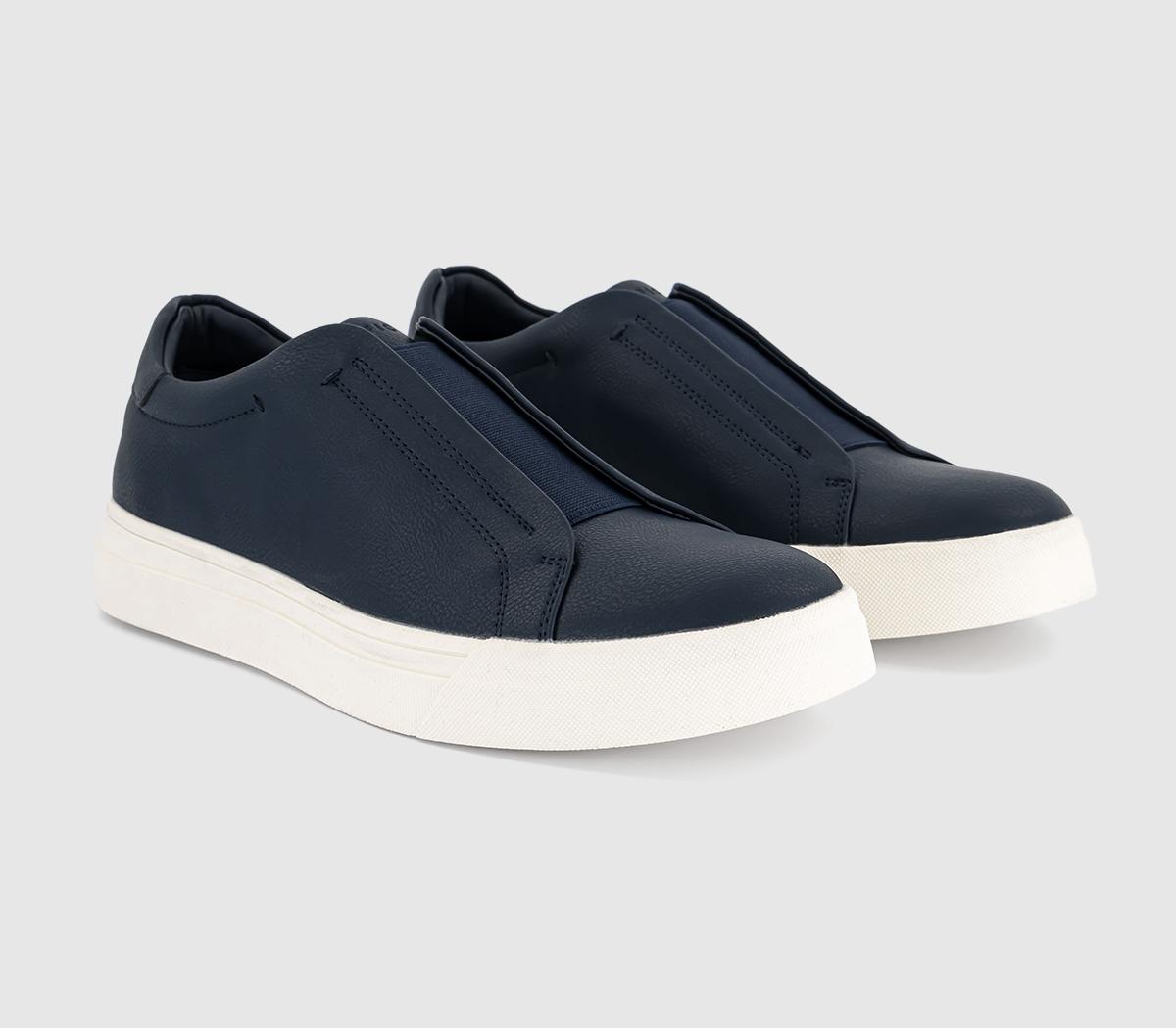 OFFICECornell Laceless Sneakers OFFICECornell Laceless SneakersNavy