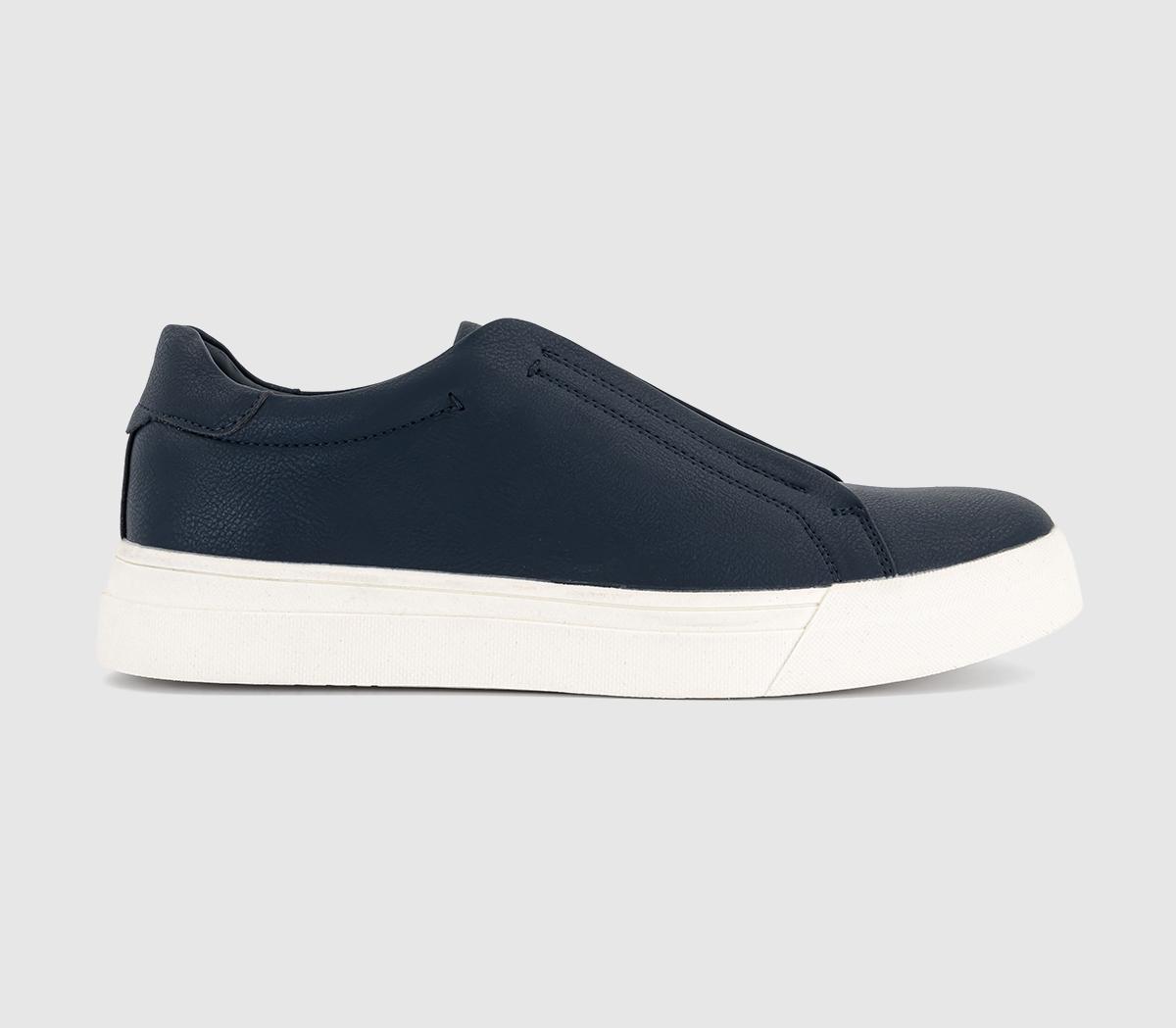 OFFICE Cornell Laceless Sneakers Navy Men s Casual Shoes