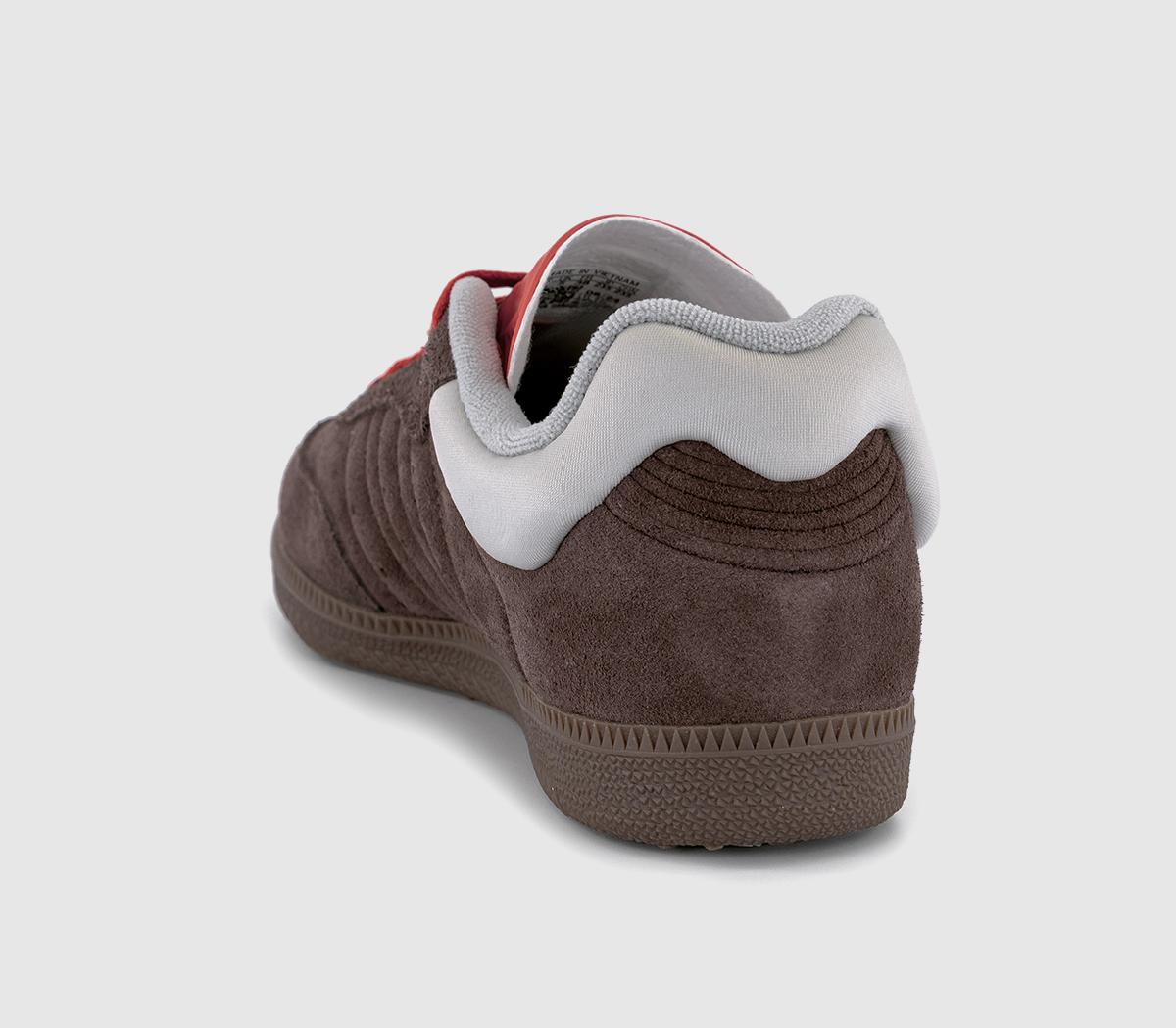 adidas ConsortiumDYZ Samba Trainers Brown Oxide Brown Oxide Surf Red