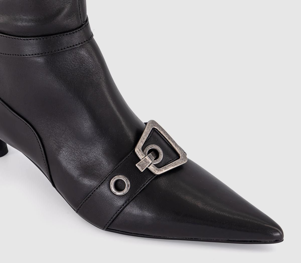 Vagabond ShoemakersLykke Buckle Calf Boots Vagabond ShoemakersLykke Buckle Calf BootsBlack Leather