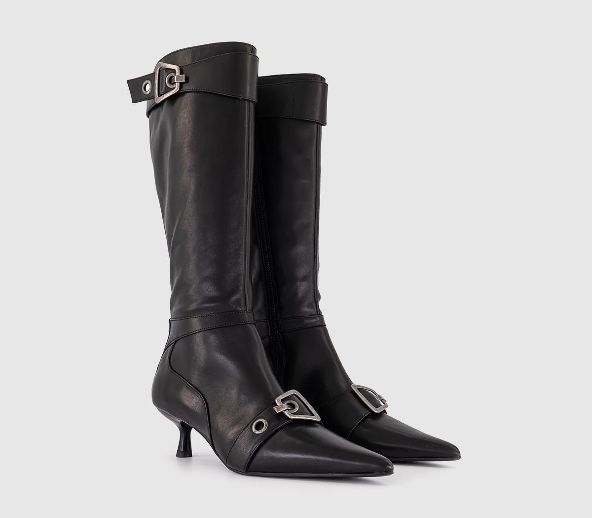Vagabond ShoemakersLykke Buckle Calf Boots Vagabond ShoemakersLykke Buckle Calf BootsBlack Leather