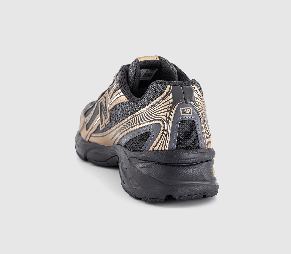 New Balance740 V2 TrainersBlack Gold