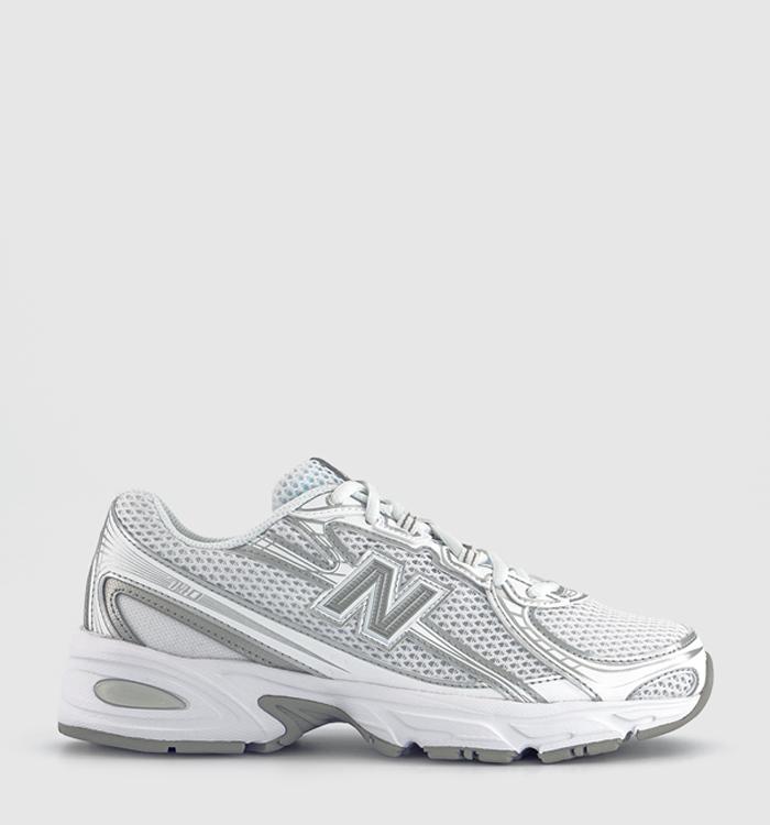 New Balance 740 V2 Trainers White Metallic