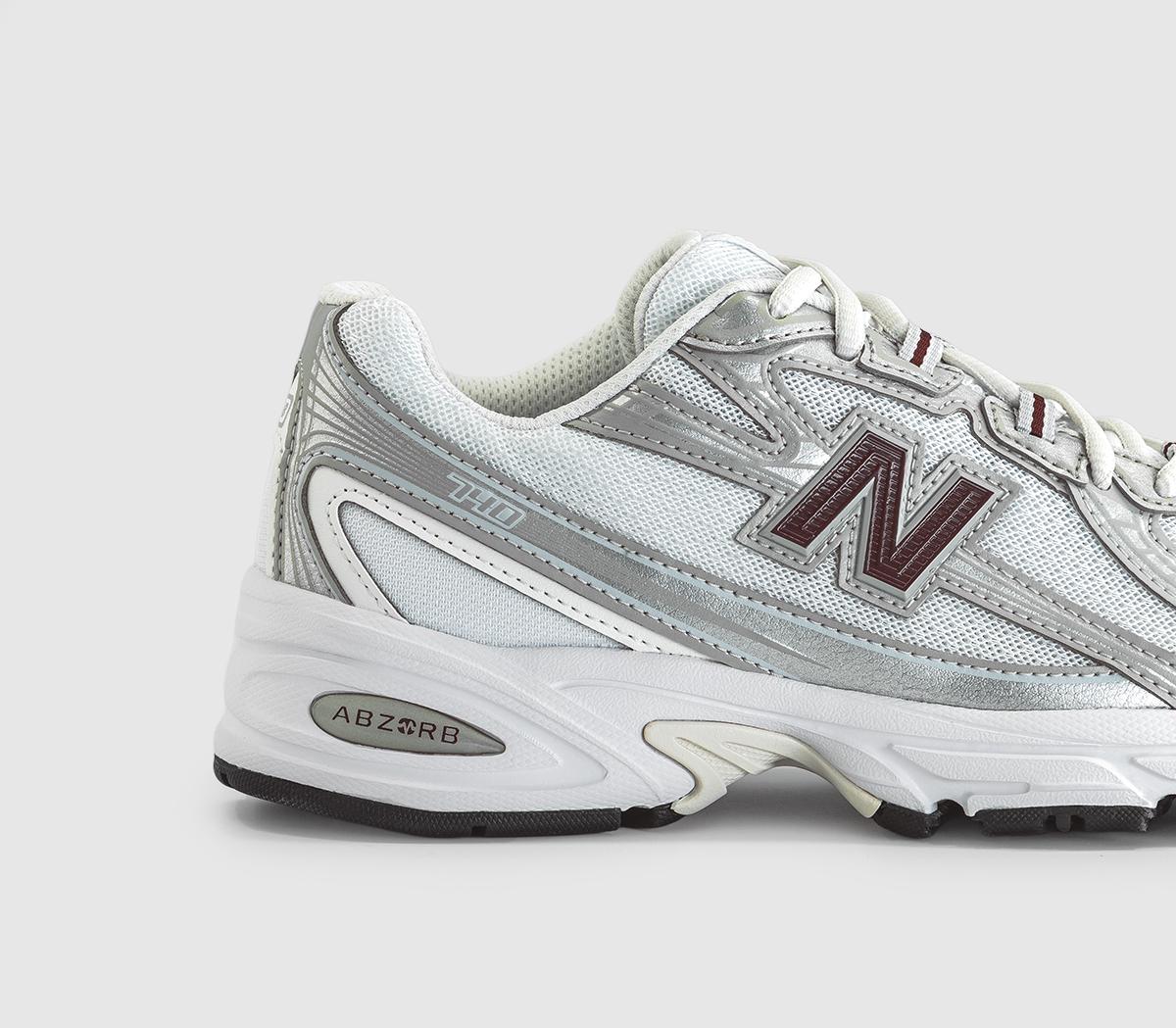 New Balance740 V2 TrainersWhite Silver Metallic Black