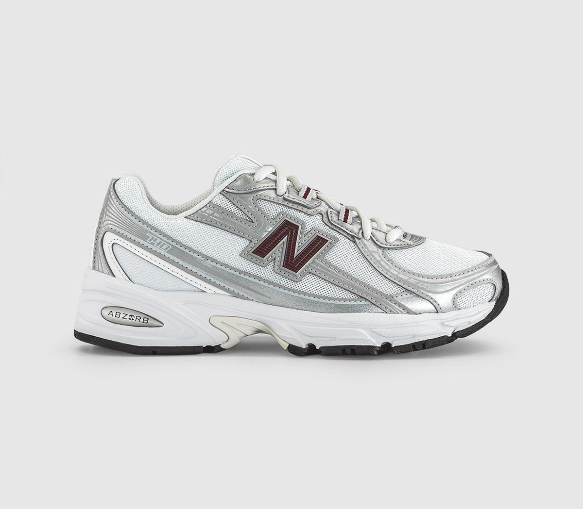 New Balance740 V2 TrainersWhite Silver Metallic Black